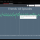 La extensión incluso muestra la calificación de una serie por episodios.